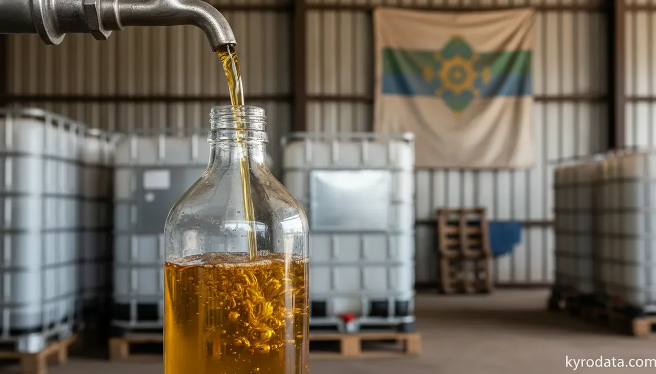 Editorial illustration on Brazil's imports of Soya-bean oil and its fractions, whether or not refined, but not chemically modified with Paraguai